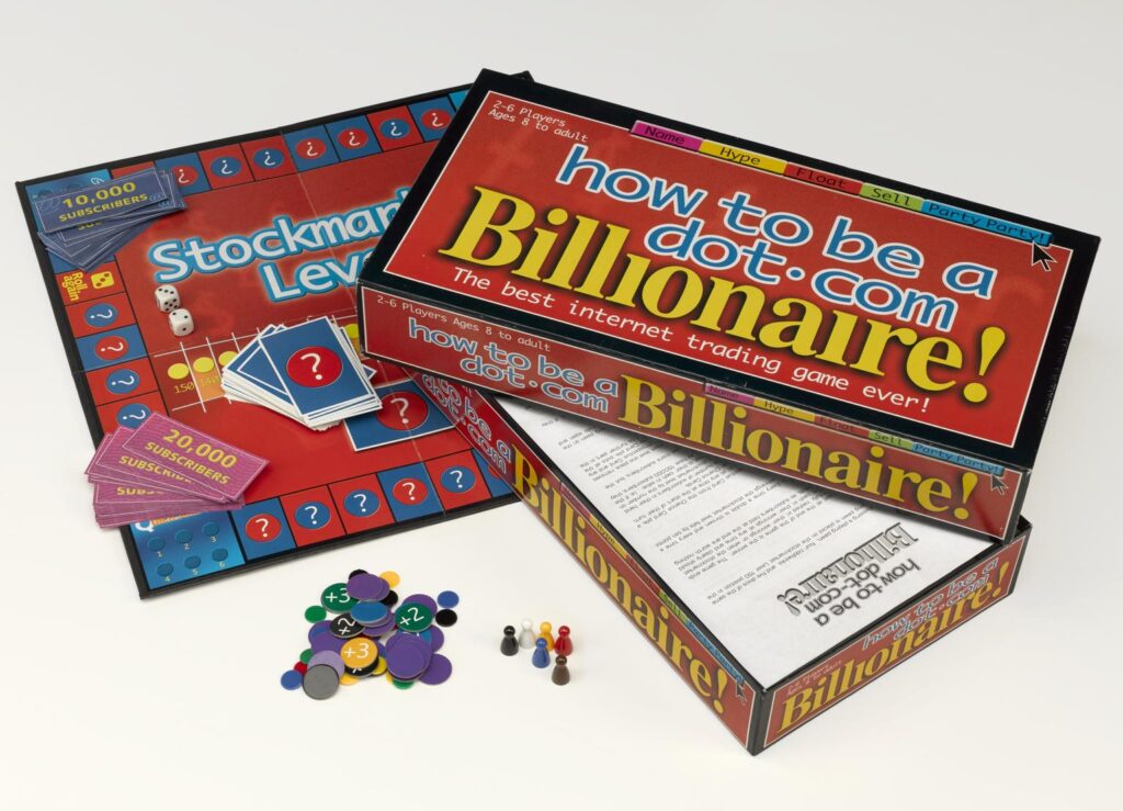 ‘how to be a dot.com Billionaire!’ board game
