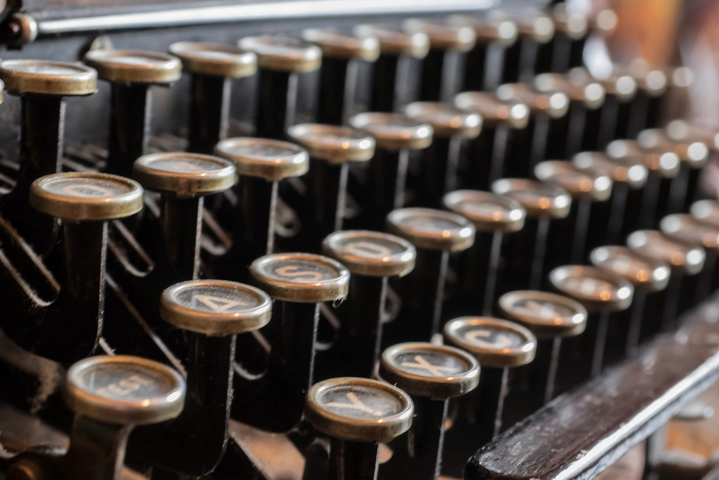 Type writer keyboard