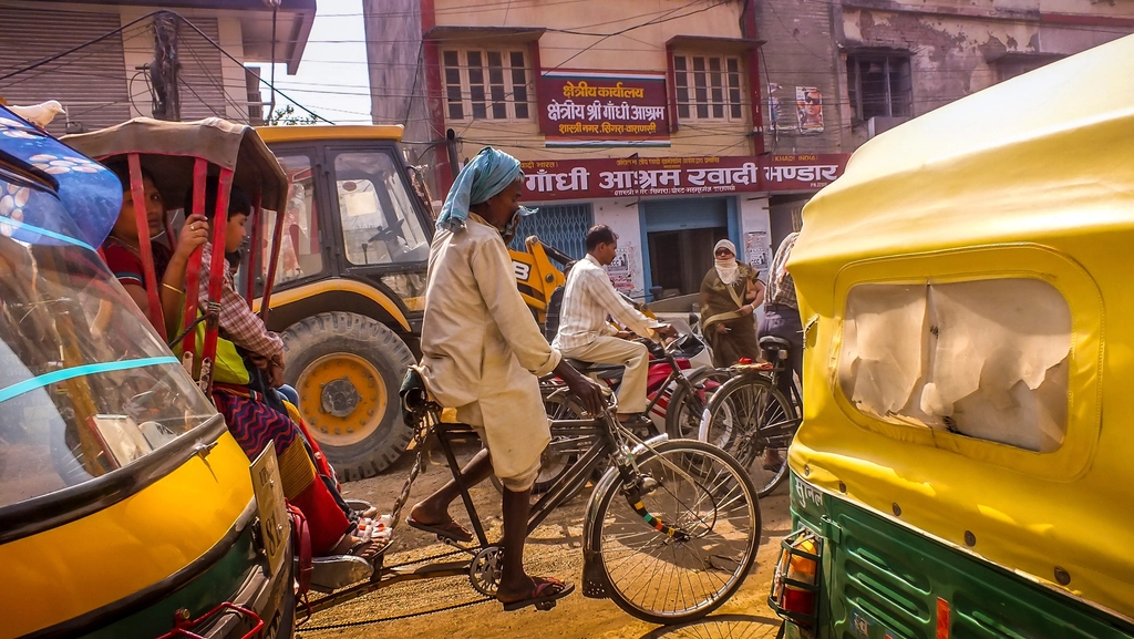 Street in India, date unknown
