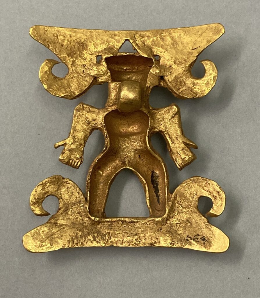 Gold Ornament in the Form of a Human God