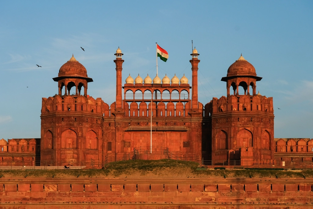 Front View Red Fort, Delhi